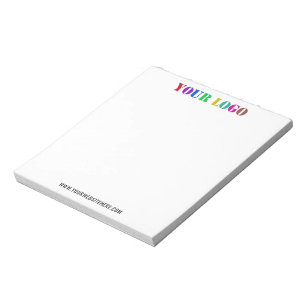 Custom Logo Website Notepad Promotional Business