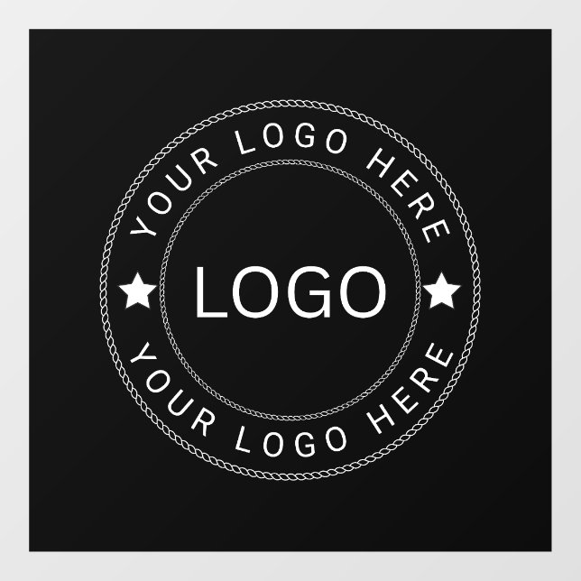 Custom Logo Window Cling (Sheet)