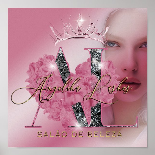 Custom logo with your name poster (Front)