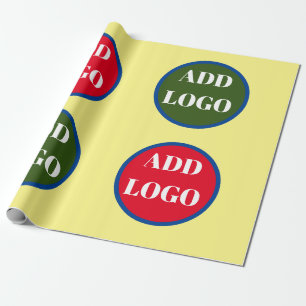 Custom logo wrapping paper, replacement logo paper