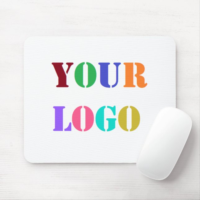 Custom Logo Your Business Promotional Personalised Mouse Mat (With Mouse)