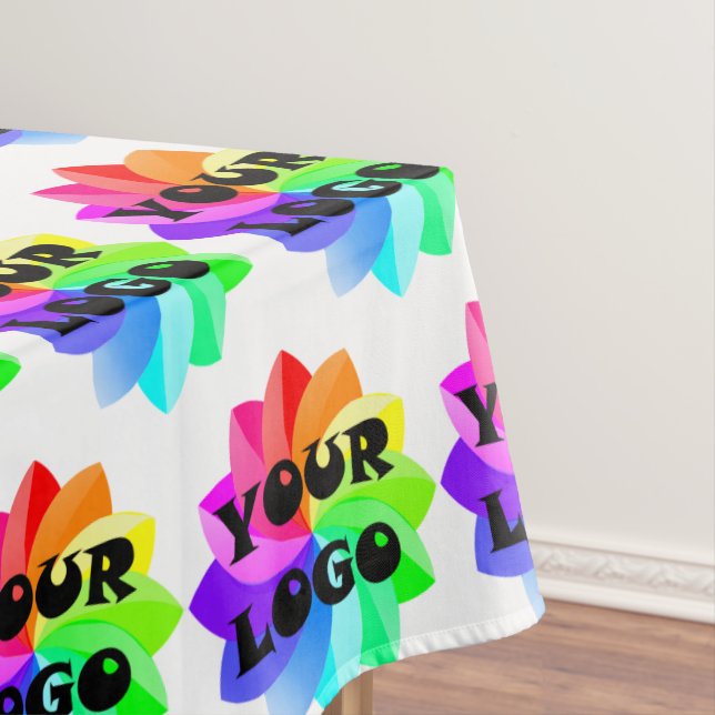 Custom Logo Your Logo Business Office Tablecloth (In Situ)