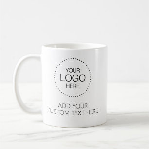 Custom Logotipo Store & Business Coffee Mug