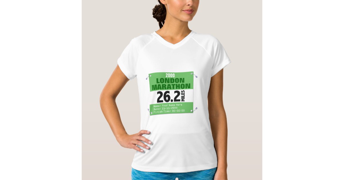 Custom London Marathon Race Number 26 2 Miles T Shirt Zazzle co uk custom-london-marathon-race-number-26-2-miles-t-shirt-zazzle-co-uk