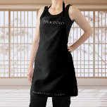 Custom Long Thin Logo Business Company Branded Apron<br><div class="desc">This elegant apron would be great for your business/promotional needs! Easily add your logo and custom text by clicking on the "personalise" option.</div>