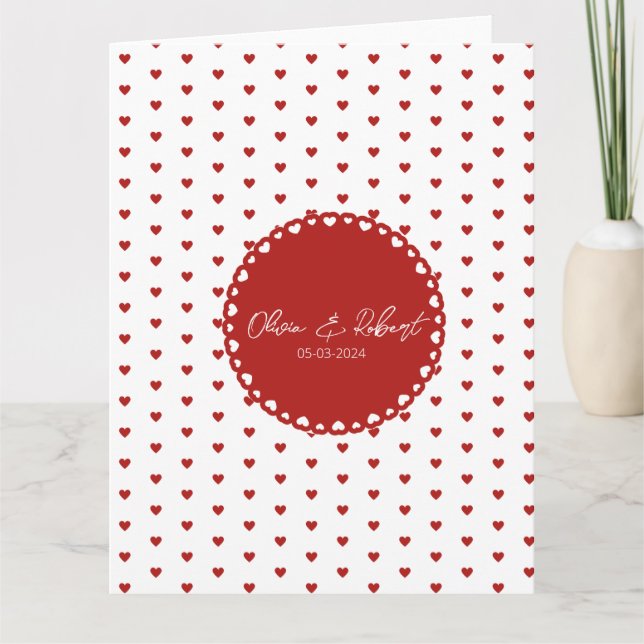 Custom Love Thank You Card (Front)