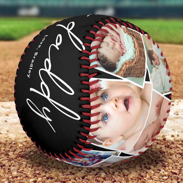 Custom Love You Daddy Photo Baseball (Creator Uploaded)