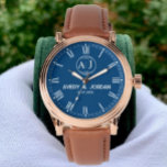 Custom lover name initial monogram Personalized  Watch<br><div class="desc">Personalized watch with the name of the lover, the initial of the monogram Create your own custom brand luxury watch with Burgundy luxury elegant couple Monogram Watch. Timeless elegant watch dial design with fine indexes. Add your own custom monogram, custom name, designer name, initials, year of birth, logo, icon, photo...</div>