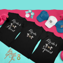 Custom Lovey Dovey Batchelorette Bride's Squad