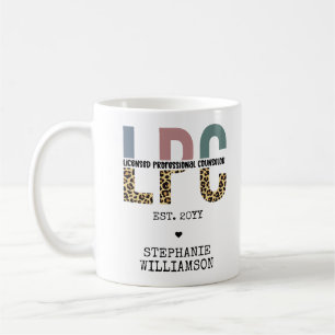 Custom LPC Licensed Professional Counsellor Gift Coffee Mug