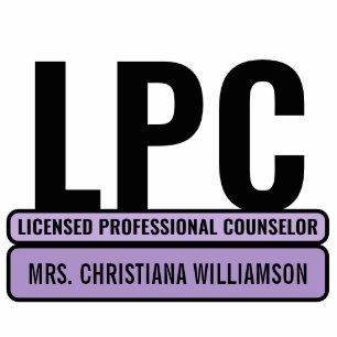 Custom LPC Licensed Professional Counsellor Standing Photo Sculpture