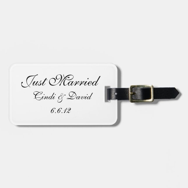 Custom Luggage Tag (Front Horizontal)