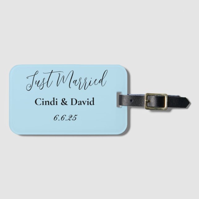 Custom Luggage Tag (Front Horizontal)