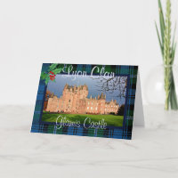 Custom Lyon Scottish Clan Glamis Castle Plaid Xmas