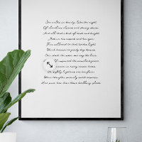 Custom Lyrics Print, Song Lyrics Art