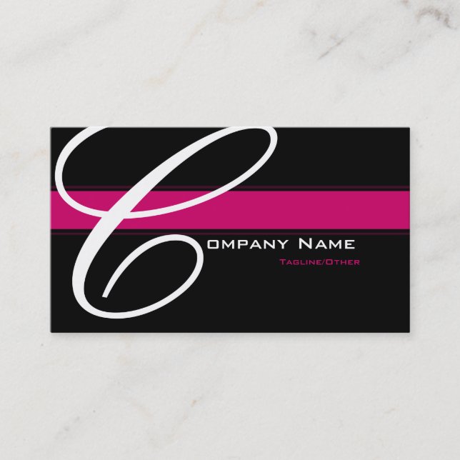 Custom m3 business card (Front)