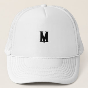 Custom M Symbol Monogram or Logo  Trucker Hat