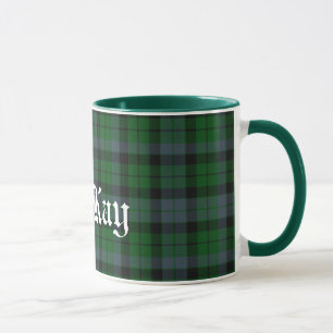 Custom MacKay Scottish Clan Tartan Plaid Mug