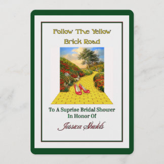 Custom-Made Bridal Shower Invitation