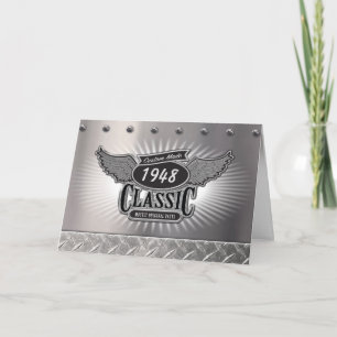 Custom Made Classic Birthday Card