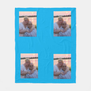 Custom made fleece blanket medium 