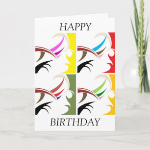 Custom made Happy Birthday card