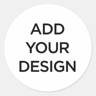 Custom Made (Make Your Own) Sticker Small, 1½ inc