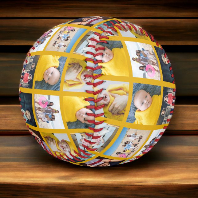 Custom Made Personalised One of a Kind 10 Photo Baseball (Creator Uploaded)