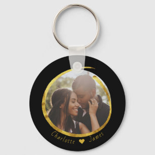 Custom Made Photo And Text Personalised Key Ring