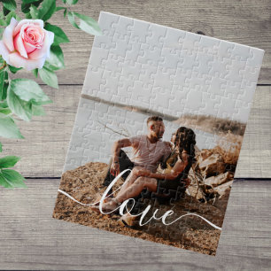 Custom made photo personalized create your own jigsaw puzzle