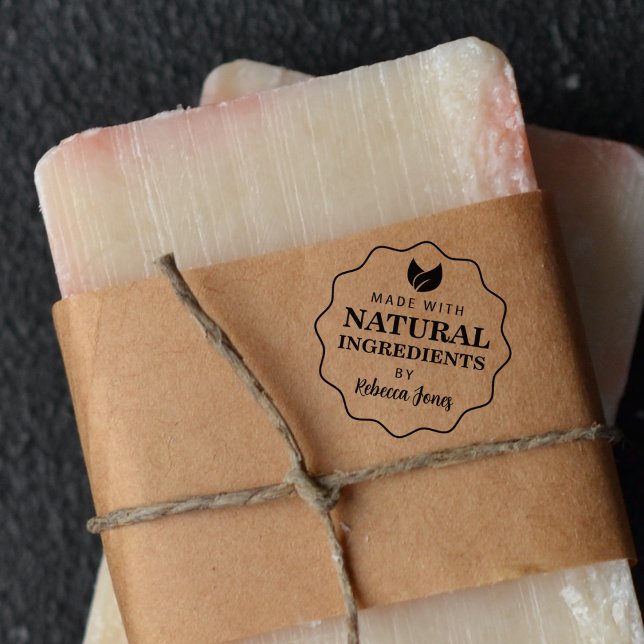 Custom Made with natural ingredients  Rubber Stamp (Creator Uploaded)