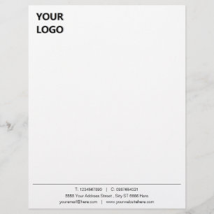 Custom Made Your Business Letterhead Template