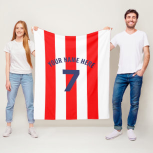 Custom Madrid Fleece Blanket