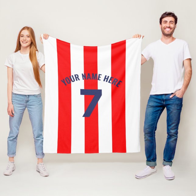 Custom Madrid Fleece Blanket (In Situ)