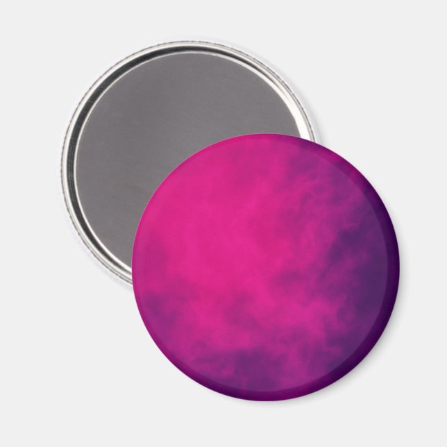 Custom Magenta Purple Magnet (Front/Back)