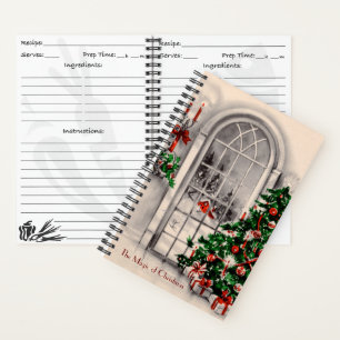 Custom Magic of Christmas Recipe Book