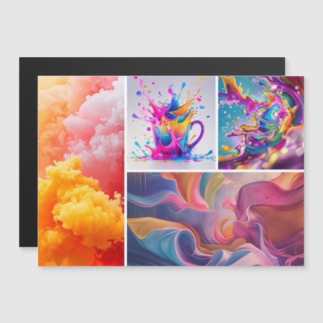 Custom Magnetic Display Card for Paint Businesses (Front/Back)