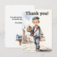 Custom Mailman Letter Carrier 