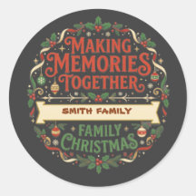 Custom Making Memories Together Family Christmas
