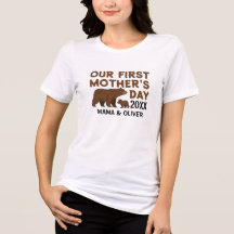 Custom Mama And Kid T-Shirt