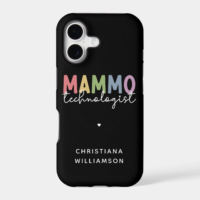 Custom Mammo Technologist Mammography Tech (Back)