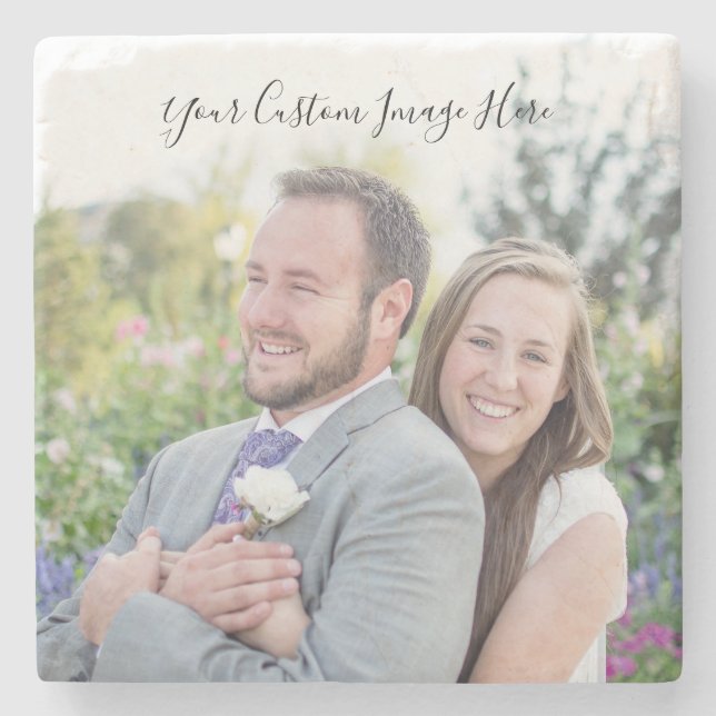 Custom Marble Coaster (Front)