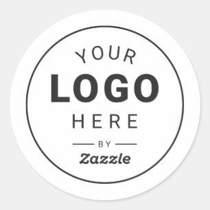 Custom Marketing Sticker with Logo