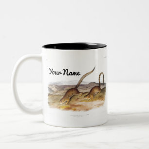 Custom Marmot Squirrel Two-Tone Coffee Mug