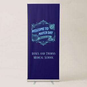 Custom Match Day 2026 Residency Celebration Retractable Banner