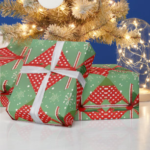 Custom Matte Vintage Christmas Wrapping Paper
