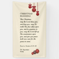 Custom MAY THE LORD BLESS YOU Christmas