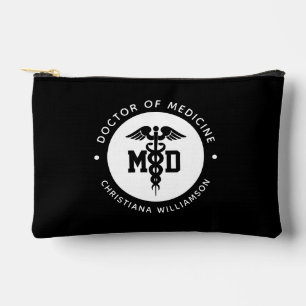 Custom MD Doctor of Medicine Doctor Graduation Accessory Pouch