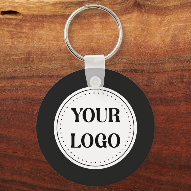 Custom, meaningful, elegant & everlasting button key ring (Front)