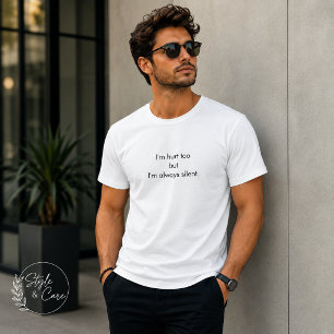 Custom Meaningful Message Stylish Comfort T-Shirt
